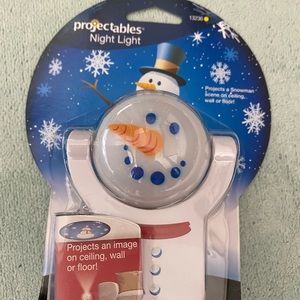 Projectables Night Light Christmas Snowman
